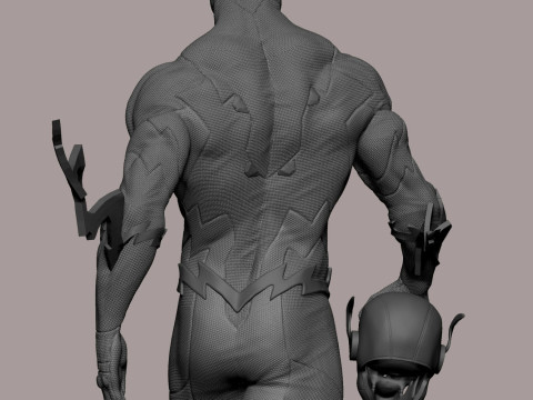 The Flash Modèles 3D en vedette