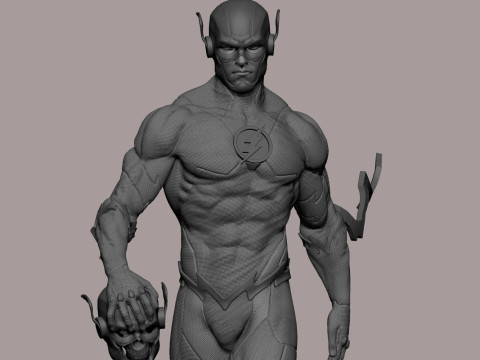 The Flash Modèles 3D en vedette