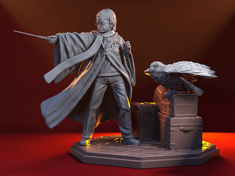 Harry Potter Modèles 3D en vedette