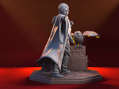 Harry Potter Modèles 3D en vedette