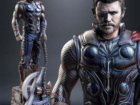 Legend Thor Statue 3D Print Model