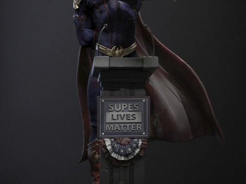 Homelander Statue 3D Print Model