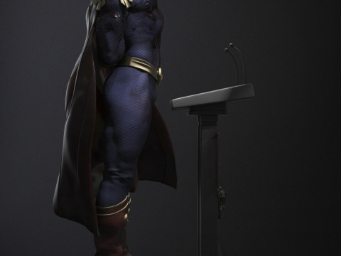 Homelander Statue Modèles 3D en vedette