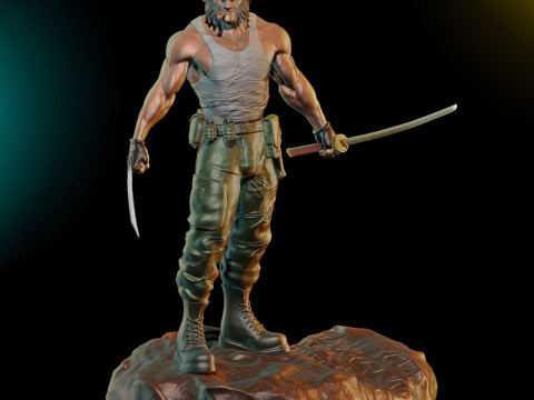 Logan Soldier 3Dプリントモデル