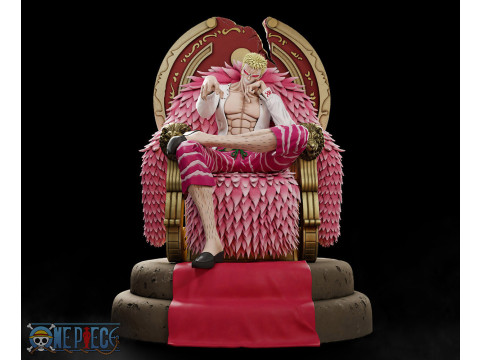 Donquixote Doflamingo - One Piece 3D प्रिंट मॉडल