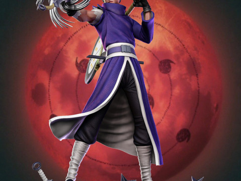 Uchiha Obito - Naruto 3D Print Model