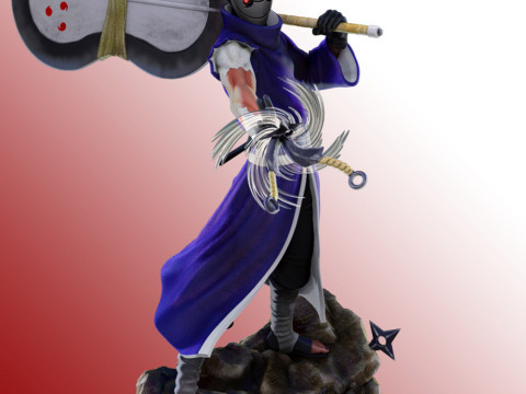 Uchiha Obito - Naruto 3D Print Model