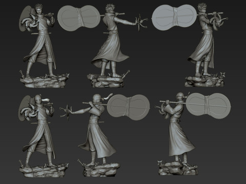 Uchiha Obito - Naruto 3D Print Model