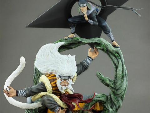 Naruto Sandaime Hokage - The Last Fight Modelo de Impressão 3D