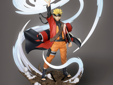Naruto Sage Mode 3D Print Model