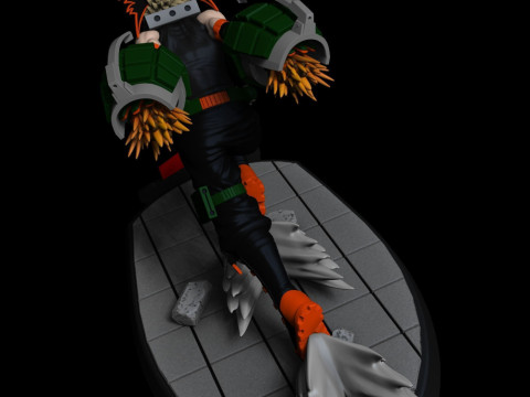 Katsuki Bakugo - My Hero Academia 3D Print Model