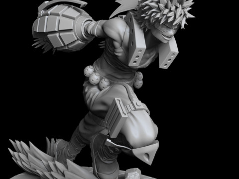 Katsuki Bakugo - My Hero Academia 3D Print Model