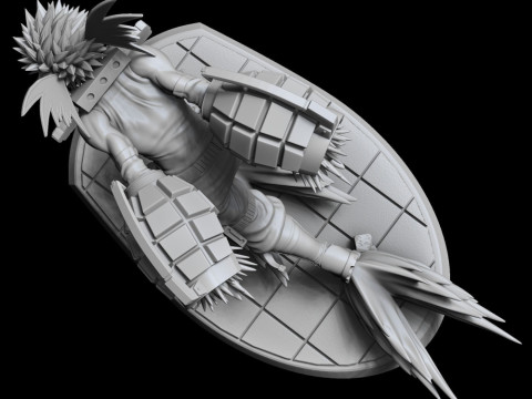 Katsuki Bakugo - My Hero Academia 3D Print Model