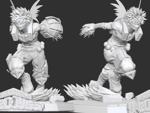 Katsuki Bakugo - My Hero Academia 3D Print Model