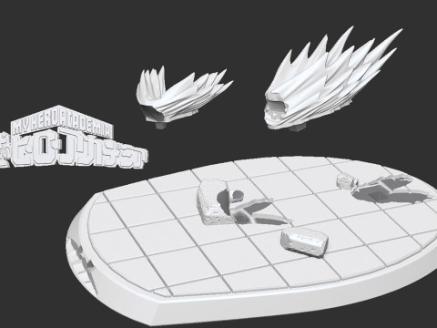 Katsuki Bakugo - My Hero Academia 3D Print Model