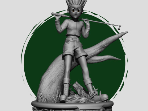 Gon - Hunter x Hunter 3Dプリントモデル
