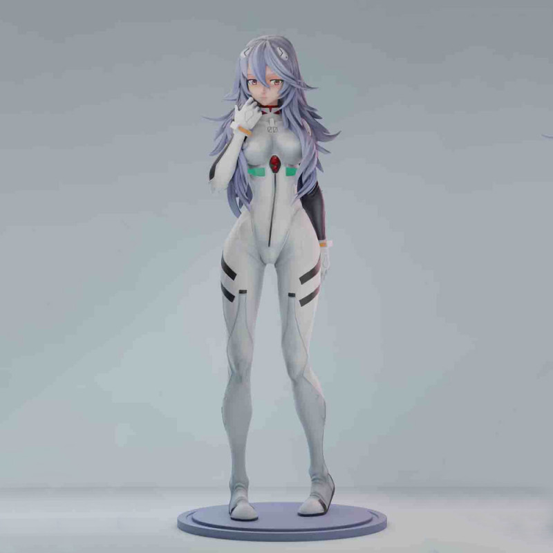 Rei Ayanami - Evangelion Modelo de Impressão 3D .c4d .max .obj .3ds .fbx .stl .blend