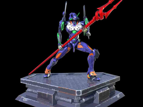 Evangelion Figure 3D 打印模型