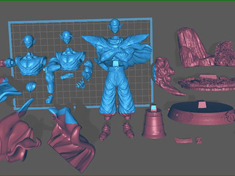 Piccolo - Dragon Ball Z 3D 프린트 모델