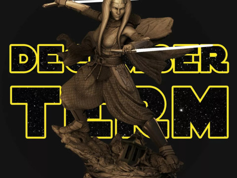 Ahsoka Tano - Star Wars 3D प्रिंट मॉडल