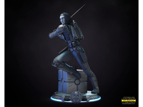 Bo-Katan - Star Wars 3D Print Model