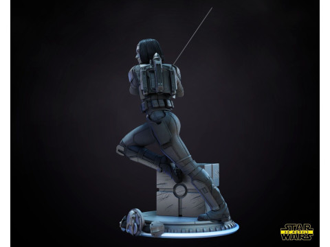 Bo-Katan - Star Wars 3D Print Model