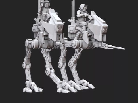 AT-RT - Star Wars Ready to Print 3Dプリントモデル