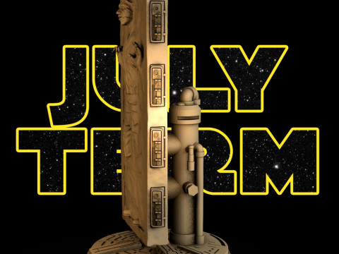 Han Solo On Carbonite Ready to Print 3Dプリントモデル