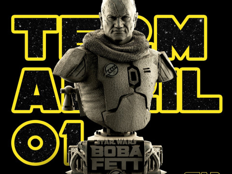 Boba Fett Bust - Star Wars 3D Print Model