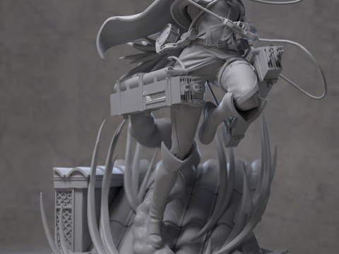 Sasha Braus - Attack on Titan 3Dプリントモデル