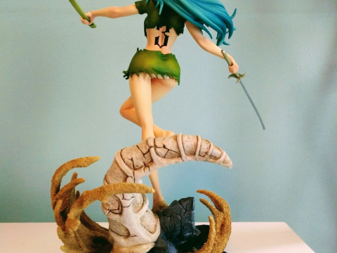 Nelliel Tu Odelschwanck 3Dプリントモデル