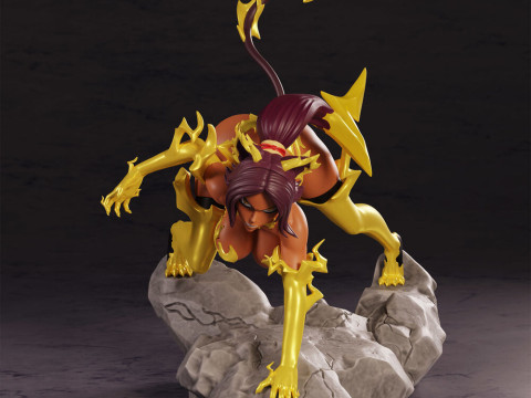 Yoruichi Shihouin God of Thunder 3D Print Model