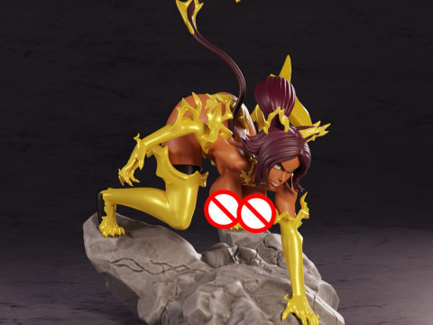 Yoruichi Shihouin God of Thunder 3Dプリントモデル