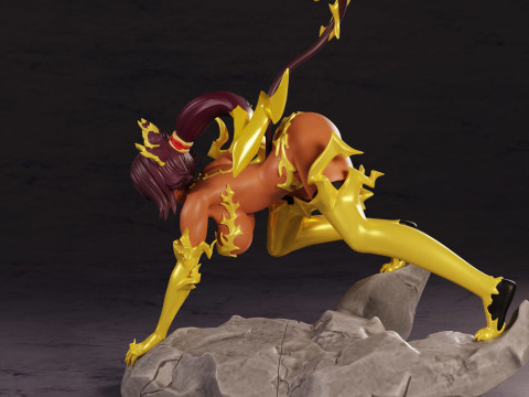 Yoruichi Shihouin God of Thunder 3Dプリントモデル