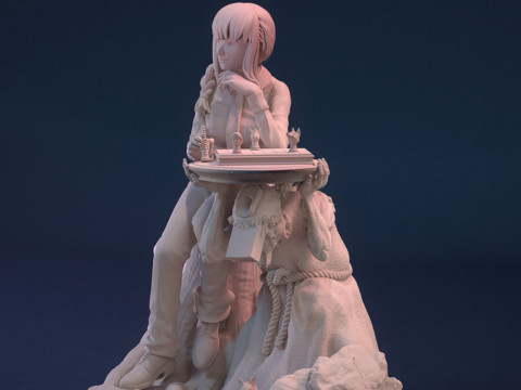Makima Chainsaw Man 3D Print Model