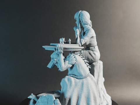 Makima Chainsaw Man 3D Print Model