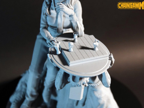 Makima Chainsaw Man 3D Print Model