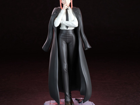 Chainsaw Man - Makima Modelo de Impressão 3D