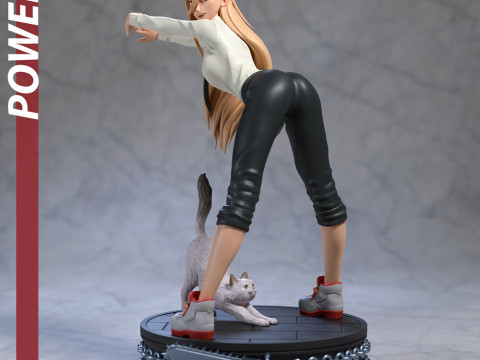 Power Chainsaw Man 3D Print Model