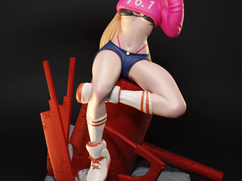 Power From Chainsaw Man 3D Print Model