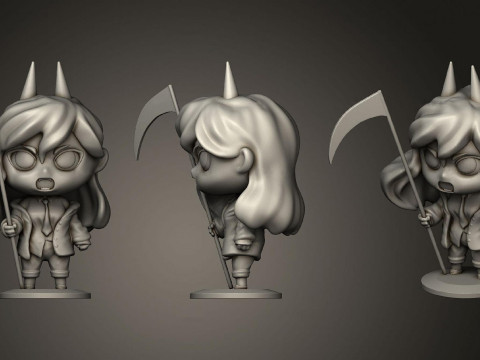Chainsaw Man - Power Chibi 3D Print Model