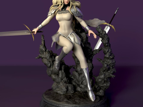 Teresa - Claymore Modèles 3D en vedette