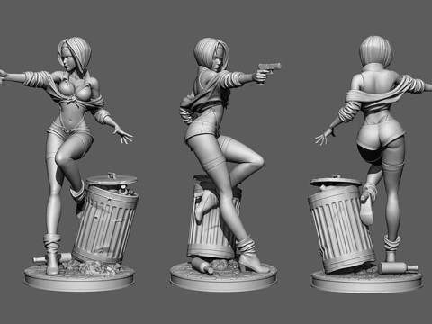 Faye Valentine - Cowboy Bebop 3D Print Model