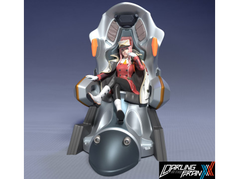 Zero Two - Darling In The Franxx 3D Print Model