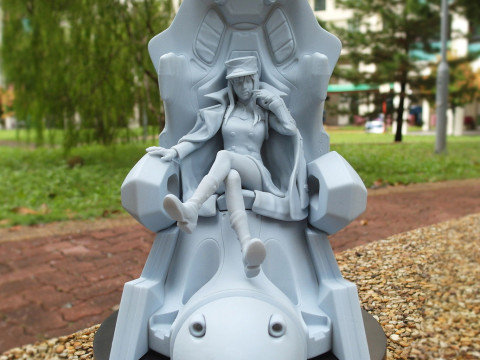 Zero Two - Darling In The Franxx Model Cetak 3D