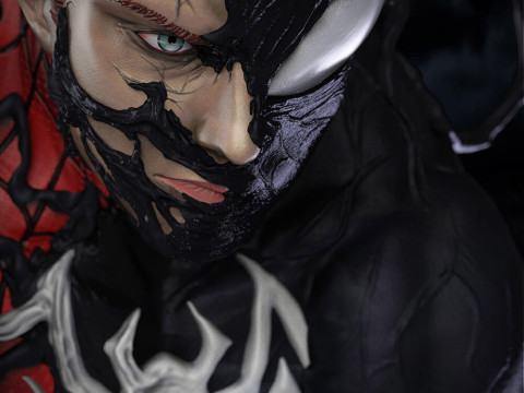 Symbiote Spiderman 3D 打印模型