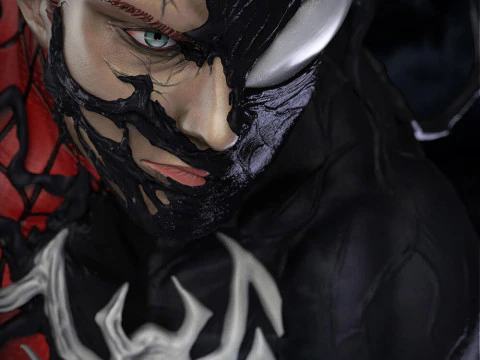 Symbiote Spiderman 3D Print Model