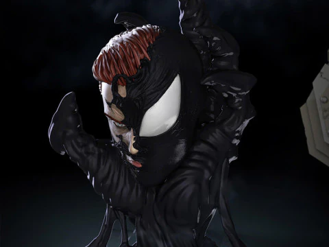 Symbiote Spiderman 3D Print Model