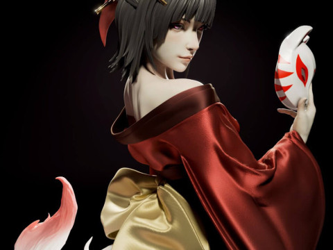 Amaterasu Modelo de impresión 3D