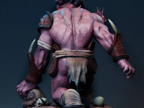 Morrigan Dragon Age and Monster 3D Print Model